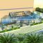 A6 luxury style aluminium greenhouse/sunroom/balcony sunroom
