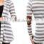 Women longsleeve patterns knit cotton cardigan manufacturers
