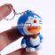 Cartoon Character Doraemon LED light flash keychain with sound