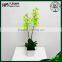 factory design artificial orchids phalaenopsis flower pot