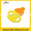 Promotional lovely safe silicone baby teether toy