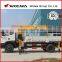 four section telescopic boom 6 ton lorry crane cargo truck with crane GNSQ-63