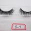 Handmade 3D mink eyelash 100% real mink crossing lashes individual strip thick lash