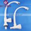 GLD white color ABS plastic kitchen water tap/faucet/swan sink cock