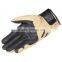 Black-White & Yellow Color Motorcycle Gloves