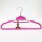 pink velvet hanger for clothes