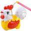 kids toys electric plastic hen with light and music