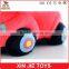 cute plush car toys for children lovely stuffed car shape toy with smile face
