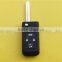 4 buttons car key remote control flip case shell for Toyota Camry