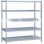 Stable firm tall four or five tiers commercial stainless steel kitchen storage rack shelf with 1.8x0.6x1.7M
