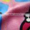 tricot knitting soft velvet print bedding sheet fabric short plush brush velvet cartoon printing pattern children's home textile