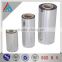 High Barrier Aluminum Vacuum Metallized PET film Nontoxic MPET film