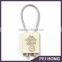 China Professional Factory OEM Custom Design Cable Lock Keychain