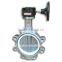 cast iron wafer type PTFE butterfly valve