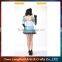 Wholesale women party dance costume sexy maid costume with gloves