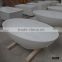 acrylic solid surface resin stone free standing stone bath tub