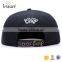 wholesales custom hat cap snapback stitching woven label front panel