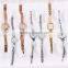 Custom Japan movt quartz watch with silver case