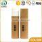 Cylinder shape biodegradable matt brown kraft paper clothing tube fabric cardboard tubes with custom logo                        
                                                Quality Choice
                                                              
