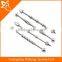 Fake industrial barbell piercing jewelry