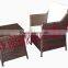 Poly rattan outdoor furniture, garden sofa