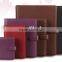 hign quality black PU Leather notebook for study/office