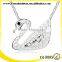 vogue swan model colorful rhinestone necklace jewelris