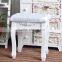 Fashion living room used top grade wood footstool