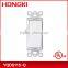 UL CUL AC quiet residential grade decorator electrical lighting wall switch