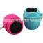 New!Portable outdoor hook waterproof silicone bluetooth stereo speaker,Phone call,wireless