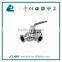 Sanitary Threaded 3 ways ball valve