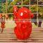 monkey shape ceramic Material decorative wine bottle for sales