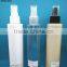 Personal care screen printing PET plastic bottle for gel water with spray pump