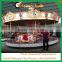 Amusement park electric fiberglass carousel horses for sale