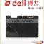 Deli Folding plate clip , A4 PP material model 5443 Black