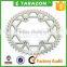 Offroad motorcycle rear aluminum alloy sprocket for Kawasaki kxf