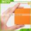 Extendable handheld mini 2600mah power bank for smart phone/carton slim power bank with customized packing