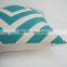 Geometrical linen/cotton fabric woven plain throw pillow