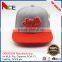  China Haixing Headwear Custom Brim Snapback Hats Wholesale