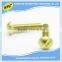 China hardware customized high precision brass bolt