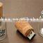 Custom Wooden dream drift bottle flash usb, buy cheap usb sticks bottle cork usb stick 8gb