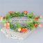 Fashionable Design Artificial Flower Head Wreath & Garland For Ladies