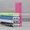 Guoguo 2A output portable dual usb LED torch mobile power bank 13200mah