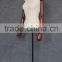 female bust dress forms with head, wooden arms & 4 wheels base