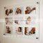 Acrylic Wall Mount Hold 9x5"x7" Photo Frame