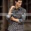 Good quality soft cotton plain flannel shirts for men