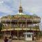 China Gold Amusement Park Equipment Manufacturer! amusement games / double-deck carousel