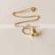 High quality silver and gold crown necklace pendant-crown necklace costume jewelry