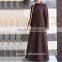 Oem manufacturer ltweight soft pleat floor length long ladies kaften maxi dress muslim