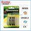 No Memory Effect 500mah 3.6v AAA Rechargeable Ni-MH Battery Pack